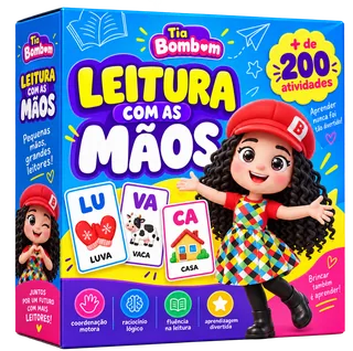 Caixa do material Leitura com as Mãos
