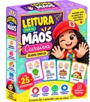 Caixa do material Leitura com as Mãos — Cursiva